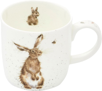 

Кружка Royal Worcester, Wrendale Designs Заяц и пчела / MMOU5629-XS