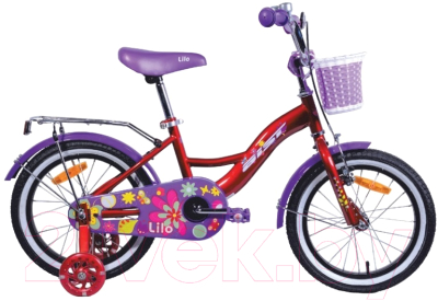 Детский велосипед AIST Lilo 2022 (18, красный)