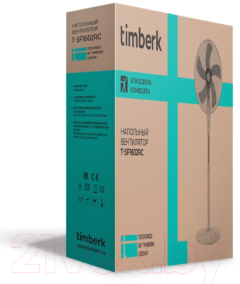 Изображение товара Вентилятор Timberk T-SF1602RC (белый)