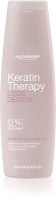 Шампунь для волос Alfaparf Milano Lisse Design Keratin Therapy Гладкость ухаживающий (250мл) - 