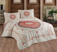 

Комплект постельного белья Karven, Digital print ранфорс евро / N122 R-005