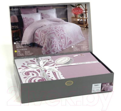 Комплект постельного белья Karven Digital print сатин 3D семейный / N126-S014