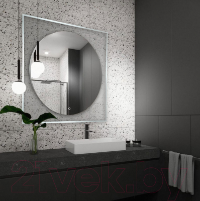 Зеркало Silver Mirrors Студия 77x77 / LED-00002466