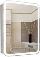 Шкаф с зеркалом для ванной Silver Mirrors Фиджи 50 / LED-00002361 - 