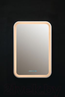 Шкаф с зеркалом для ванной Silver Mirrors Фиджи 50 / LED-00002361