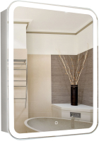Шкаф с зеркалом для ванной Silver Mirrors Фиджи 50 / LED-00002362 - 