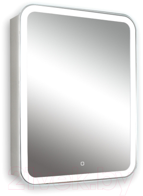 Шкаф с зеркалом для ванной Silver Mirrors Фиджи 50 / LED-00002362