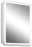 Шкаф с зеркалом для ванной Silver Mirrors Киото 50 / LED-00002356 - 