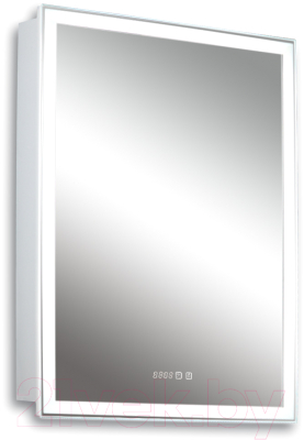 Купить Шкаф с зеркалом для ванной Silver Mirrors Киото 50 / LED-00002356  