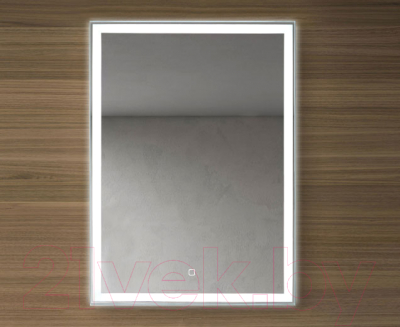 Шкаф с зеркалом для ванной Silver Mirrors Киото 50 / LED-00002357