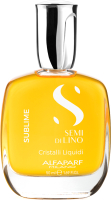 Масло для волос Alfaparf Milano Semi Di Lino Sublime All Hair Types придающий блеск (50мл) - 