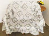 

Плед Слуцкие пояса, Беларусь 205x150 / 20с-74-224