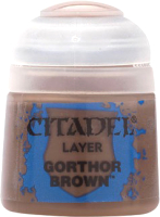 Краска для моделей Citadel Gorthor Brown / 22-47 (12мл) - 