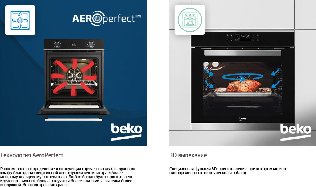Электрический духовой шкаф Beko BBCM12300X — фото 6