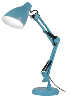 Настольная лампа ЭРА N-123-E27-40W-LBU / Б0052755 (голубой) - 