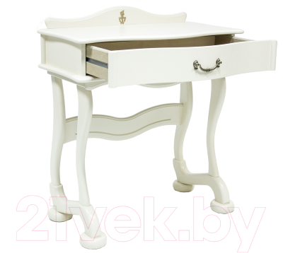 Туалетный столик Мебелик Джульетта (молочный дуб)