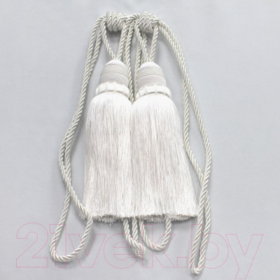 Изображение товара Комплект подхватов для штор Ajur MB973AY-1618 / 85921 (белый)