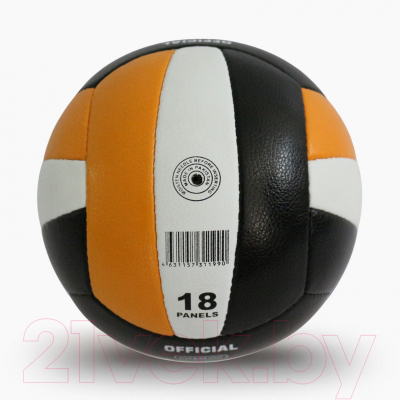 Мяч волейбольный Ingame Air (черный/оранжевый)