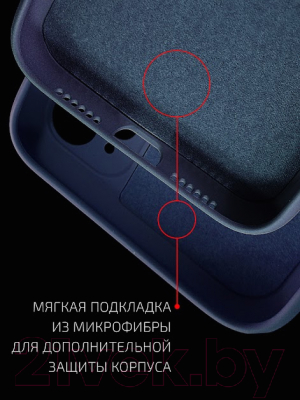 Чехол-накладка Volare Rosso Jam для Redmi Note 11T (синий)