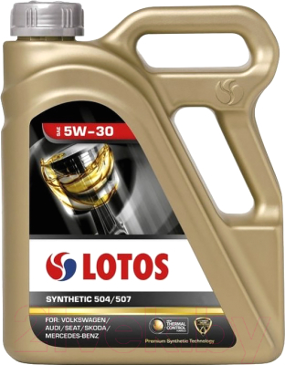 Моторное масло Lotos Synthetic 504/507 SAE 5W30 (5л)