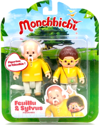 Набор фигурок коллекционных Monchhichi Лифи и Сильвус 2 в 1 / 81503