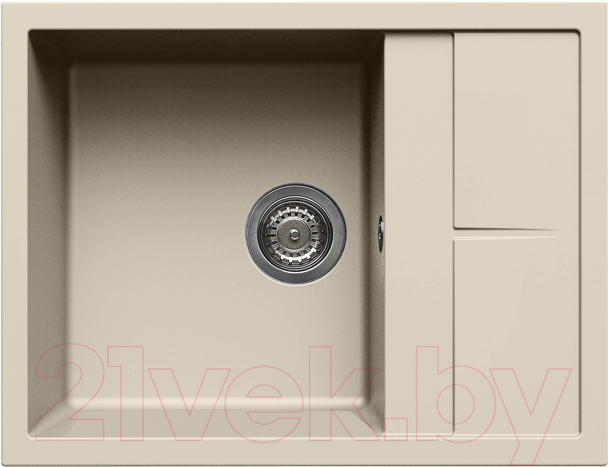 Мойка кухонная Elleci Unico 125 Bianco Antico G62 / LGU12562