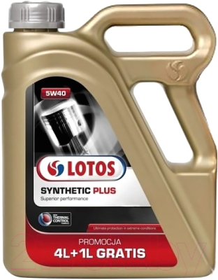 Моторное масло Lotos Synthetic Plus SN/CF 5W40 (4+1л)