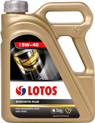 Моторное масло Lotos Synthetic Plus SN/CF 5W40 (5л)