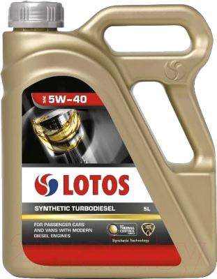 

Моторное масло Lotos, Synthetic Turbodiesel SAE 5W40