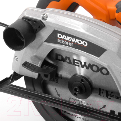 Дисковая пила Daewoo Power DAS 1500-190