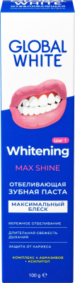 Зубная паста Global White Max Shine отбеливающая (100мл)