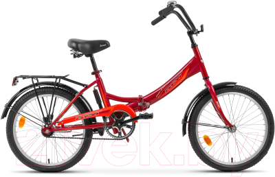 Велосипед AIST Smart 1.0 2022 (24, красный)