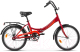 Велосипед AIST Smart 1.0 2022 (24, красный) - 