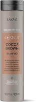 Шампунь для волос Lakme Teknia Refresh Cocoa Brown для обновления цвета волос  (300мл) - 