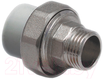 Американка РосТурПласт 25х1/2" / 15809 (серый)