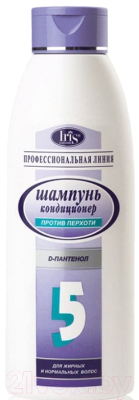 Шампунь для волос Iris Cosmetic Профессиональная линия №5 Профилактика перхоти (1л)