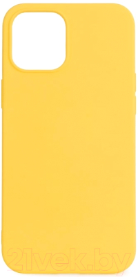 Чехол-накладка Case Cheap Liquid для iPhone 12 Pro Max (желтый)