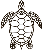 Декор настенный EWA Морская черепаха - 