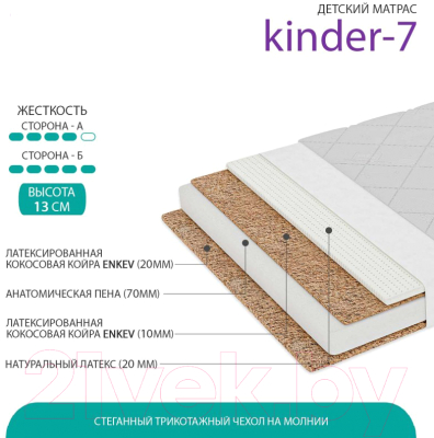 Матрас Фабрика сна Kinder-7 100x200