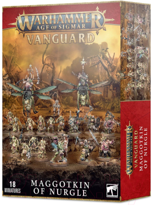 Набор фигурок для настольной игры Games Workshop Vanguard: Maggotkin of Nurgle / 70-01