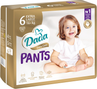 Подгузники-трусики детские Dada Extra Care Pants Extra Large 6 (32шт) - 