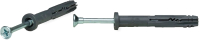 Дюбель-гвоздь ЕКТ Цилиндр 8x60 / B009299 (30шт, полипропилен) - 