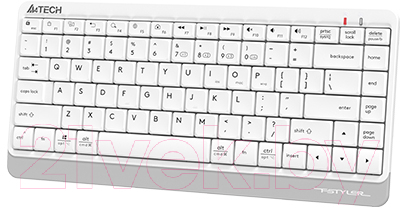 Клавиатура A4Tech Fstyler / FBK11 (белый/серый)