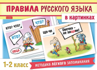 

Развивающие карточки Hatber, Правила русского языка в картинках / НП_22411