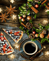 

Картина по номерам Русская живопись, Ароматы Рождества / L044