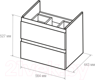 Тумба под умывальник AV Engineering Grace AVE4444168