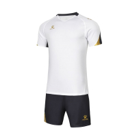 Футбольная форма Kelme Short-Sleeved Football Suit / 8151ZB1004-100 (L, белый) - 