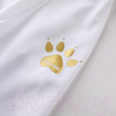 Футбольная форма Kelme Short-Sleeved Football Suit / 8151ZB1004-100 (L, белый)