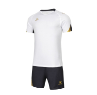 Футбольная форма Kelme Short-Sleeved Football Suit / 8151ZB1004-100 (M, белый) - 