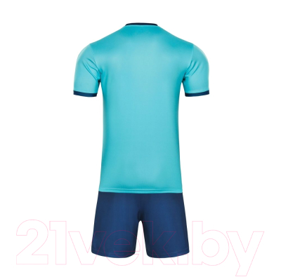 Футбольная форма Kelme Short-Sleeved Football Suit / 8151ZB1006-405 (L, голубой)